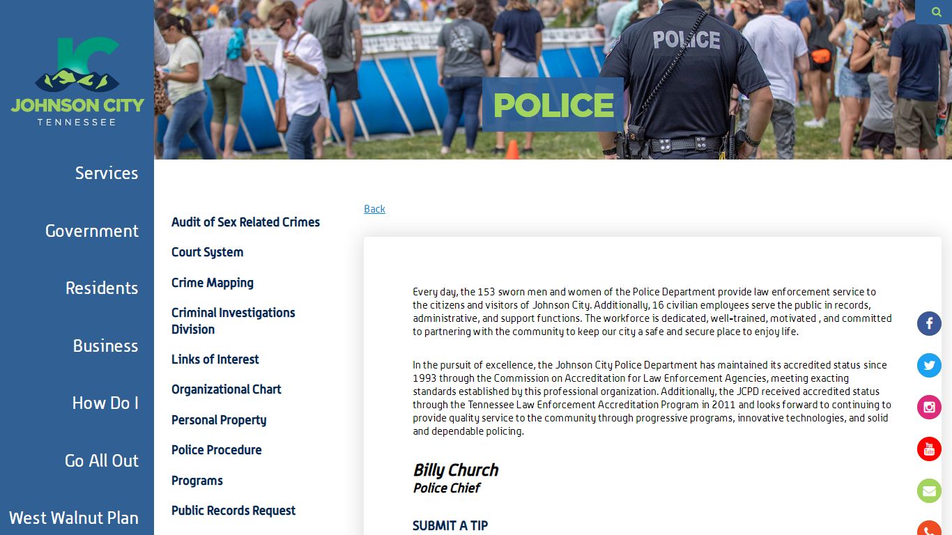 Police - Johnson City, TN